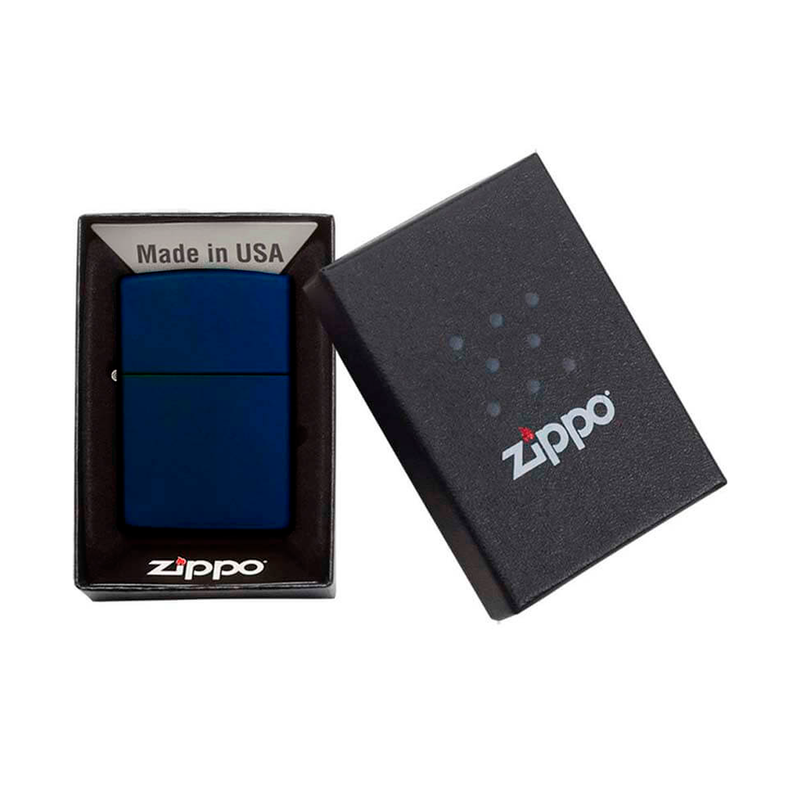 Zippo Azul Mate
