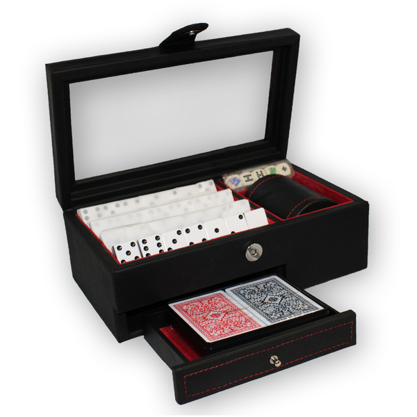 Casino 3 en 1 de piel