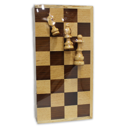 Ajedrez de madera grande 45 cms x 45 cms