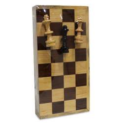 Ajedrez de madera 30 cms x 30 cms