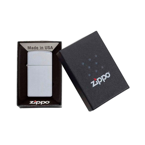 Zippo Slim cromo satinado