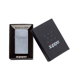 Zippo Slim Cromo Street