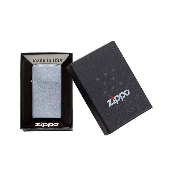 Zippo Slim Cromo Street