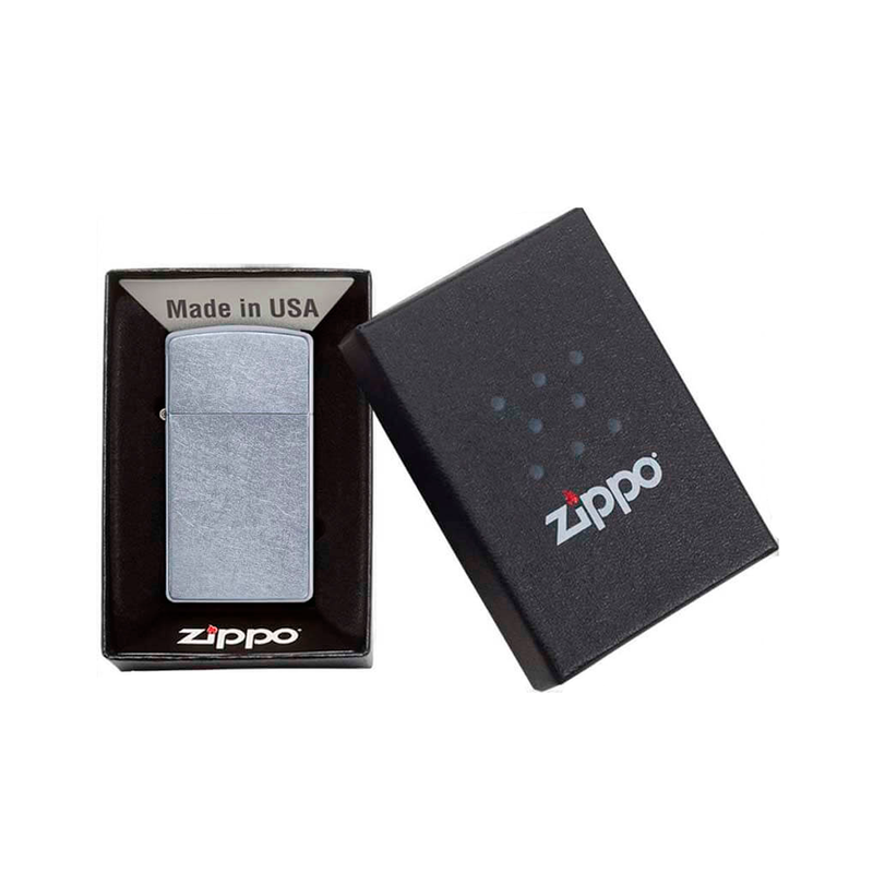 Zippo Slim Cromo Street