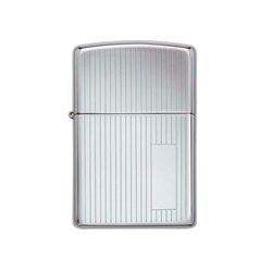 Zippo Cromo Brillante con Rayas