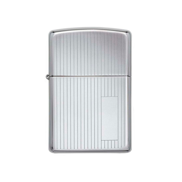 Zippo Cromo Brillante con Rayas