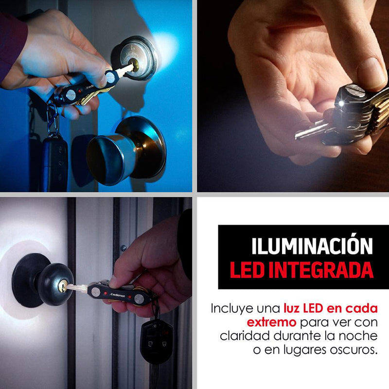 Llavero Inteligente Smartkey Ninja con Destapador y Luz