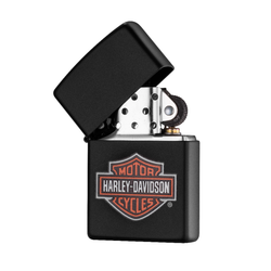 Encendedor Harley Davidson Negro Mate