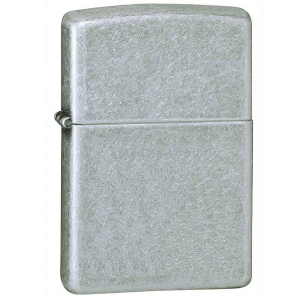 Zippo Plateado Antique