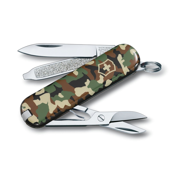 Navaja Clásica Camuflaje 7 usos